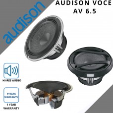 Audison Voce AV6.5 165mm 200 Watt High density ferrite Mid-Woofer Set